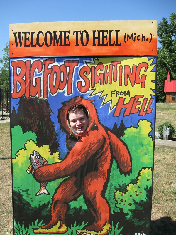Erik Bigfoot Sighting in Hell